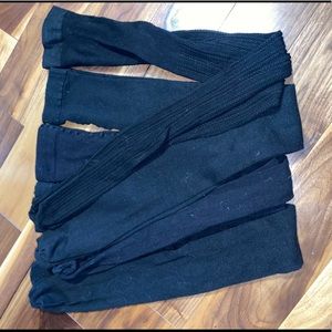 Set Of 4 Black Tights